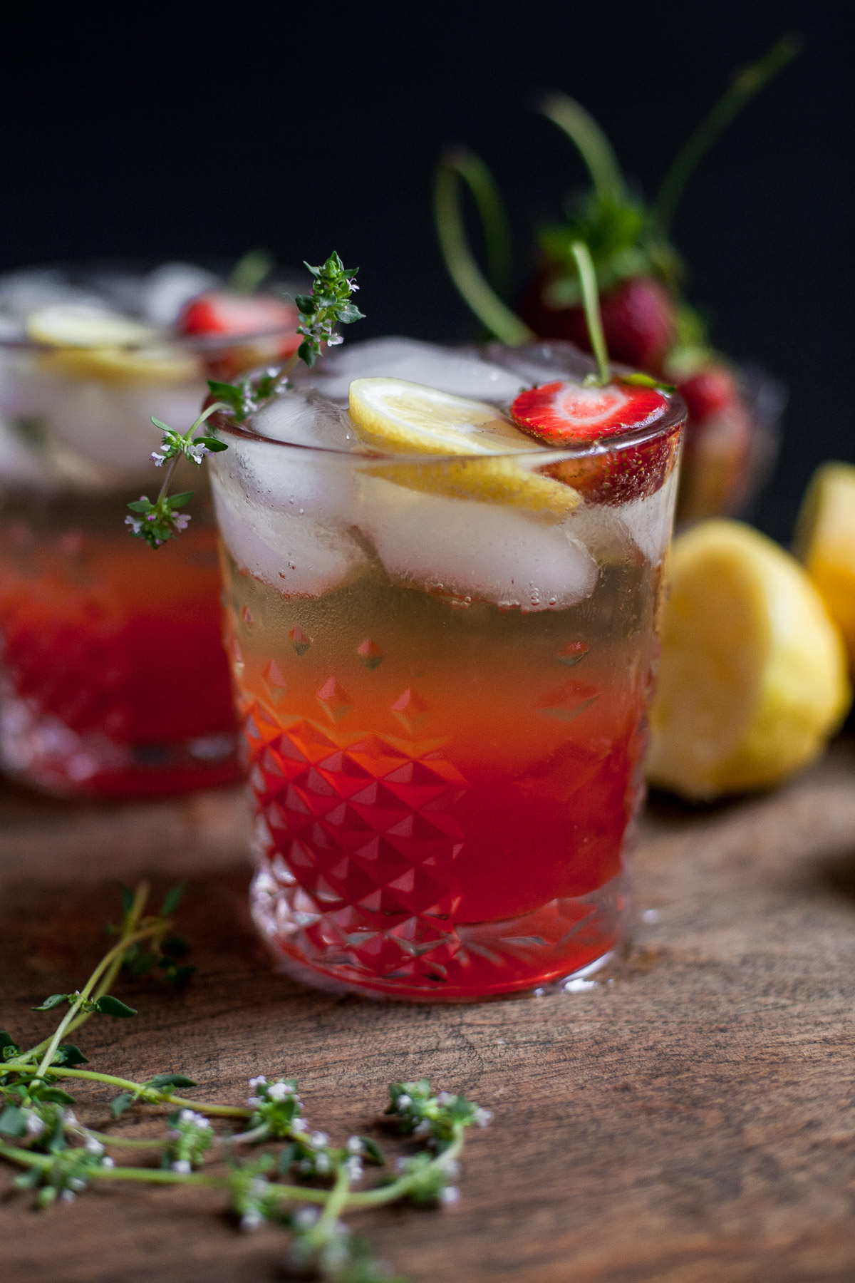 Strawberry Prosecco Lemonade