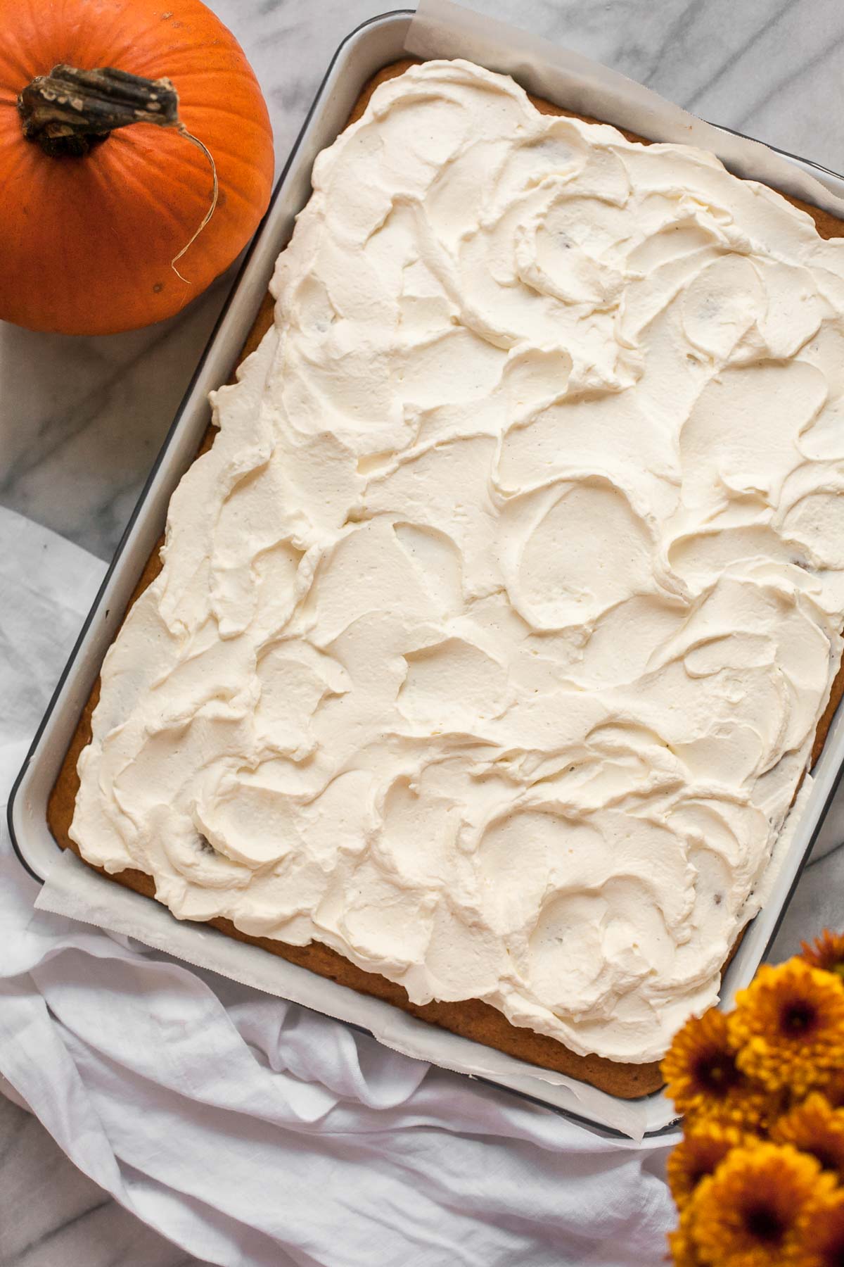 Gluten-free Pumpkin Sheet Cake