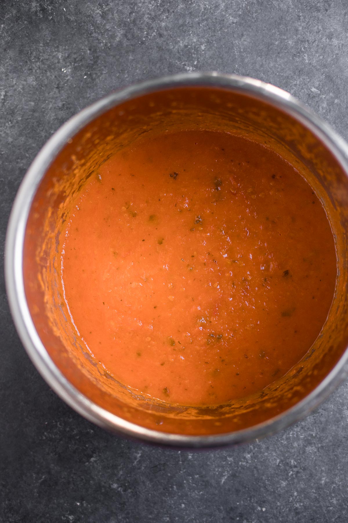 Instant Pot Tomato Sauce (made with fresh tomatoes)