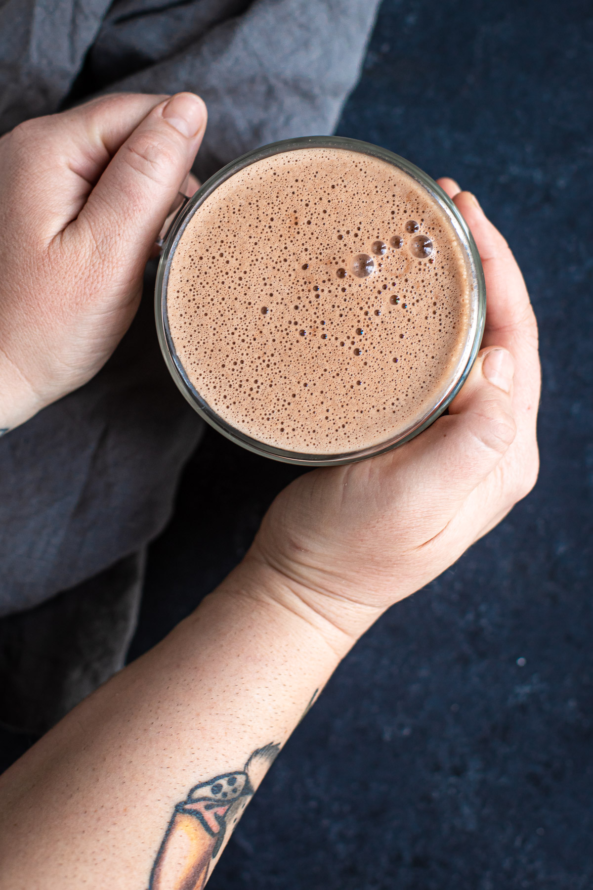Cashew Hot Chocolate (Paleo, Dairy free & Vegan Versions)