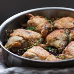 Pan-Roasted Chicken with Figs and Olives from The New Yiddish Kitchen