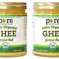 Grassfed Organic Ghee 7.8 Oz - Pure Indian Foods Brand (2-Pack)