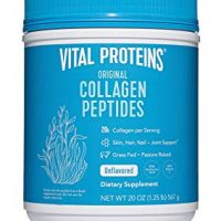 Hydrolyzed Collagen Powder - Vital Proteins Collagen Peptides Grass-Fed and Pasture Raised, dairy free, gluten free, 20 Ounce (Pack of 1)